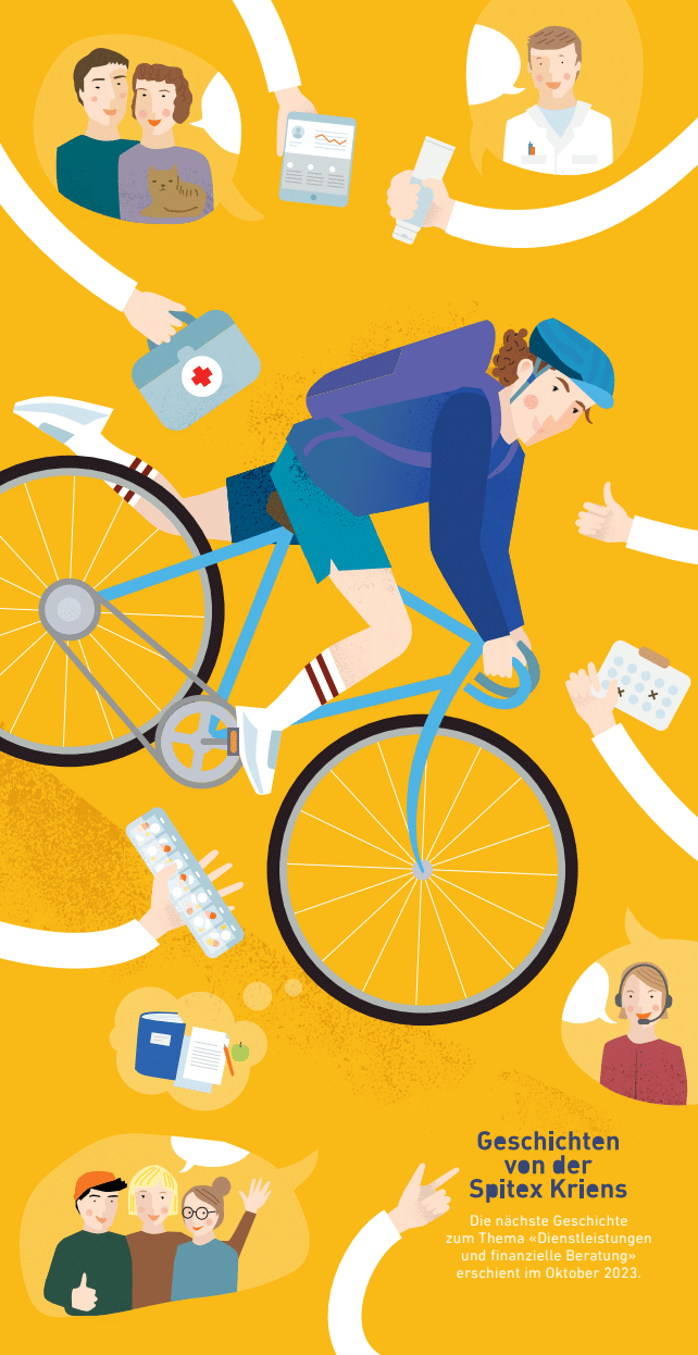 spitex-kriens-dario_quereinsteiger_voll-motiviert_illustration